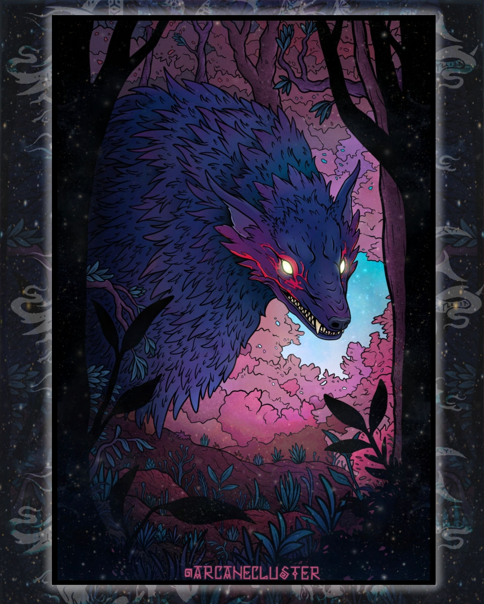 Thumbnail: "Witherwolf" - Lustre Prints
