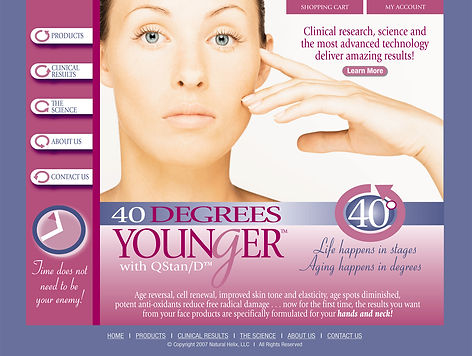 Website home page