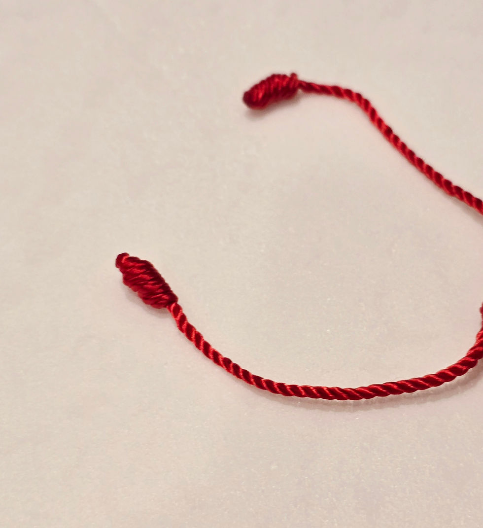 Thumbnail: Red String Bracelet