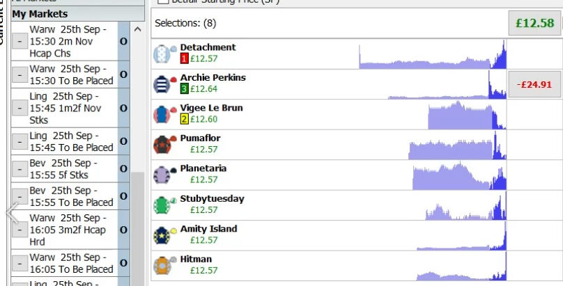 +461% Profit Trading Betfair in 49 Days