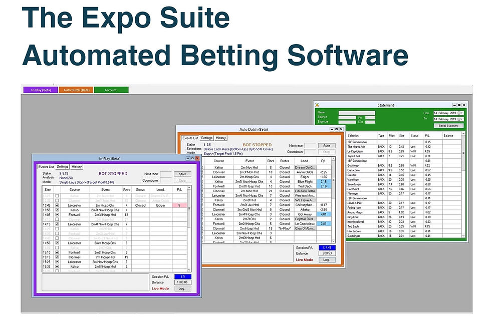 betting software