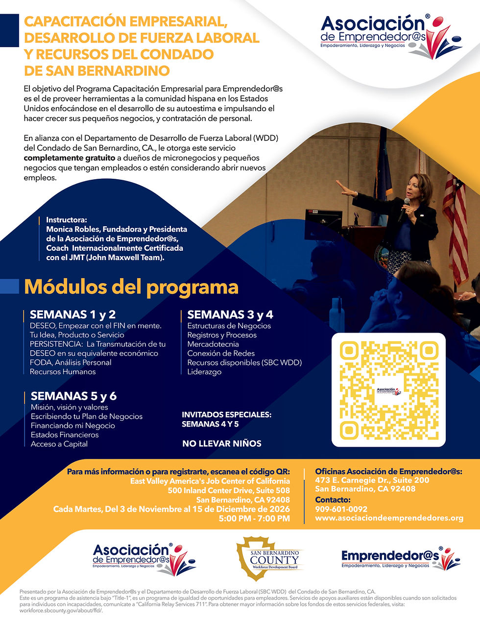Programa Capacitación Empresarial para Emprendedor@s