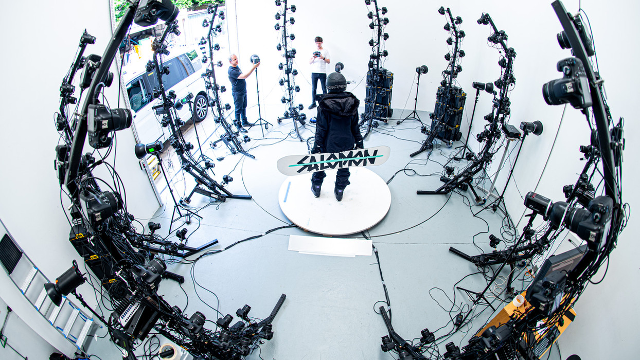 Photogrammetry 3D Volumetric Capture