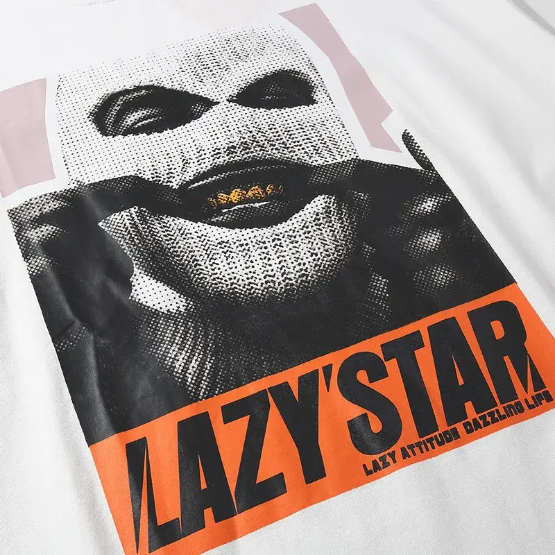 Thumbnail: Masked Man Oversized T-Shirt – Men’s Streetwear Cotton Tee