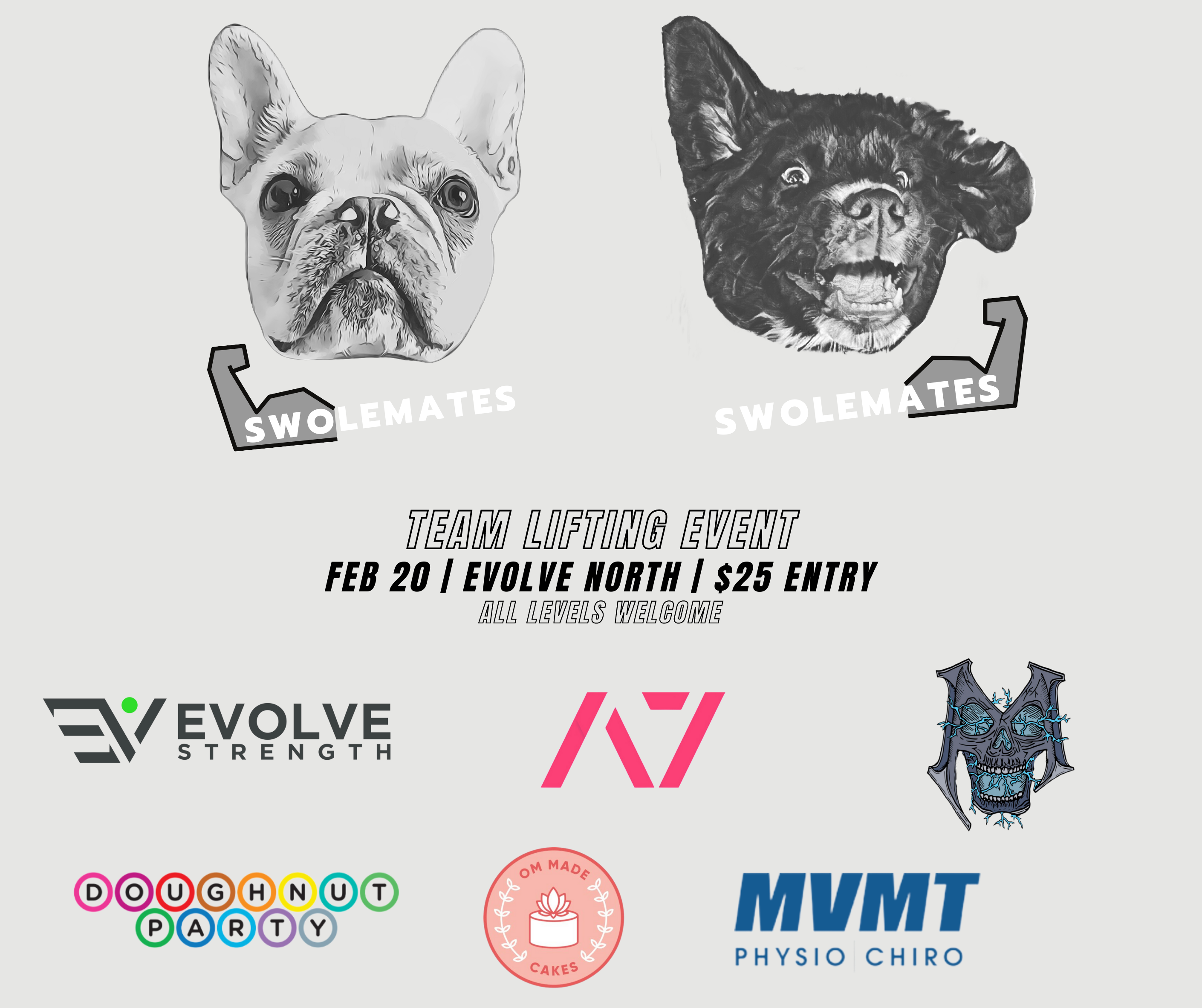 SOLD OUT ** Swolemates | Lifting Team Event ***SOLD OUT