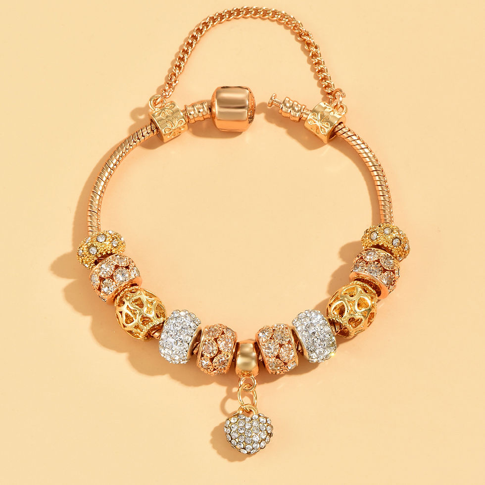 Thumbnail: 1 Women's Fashion Panjiadorado Element Love Bracelet, Suitable for Dating, Trave