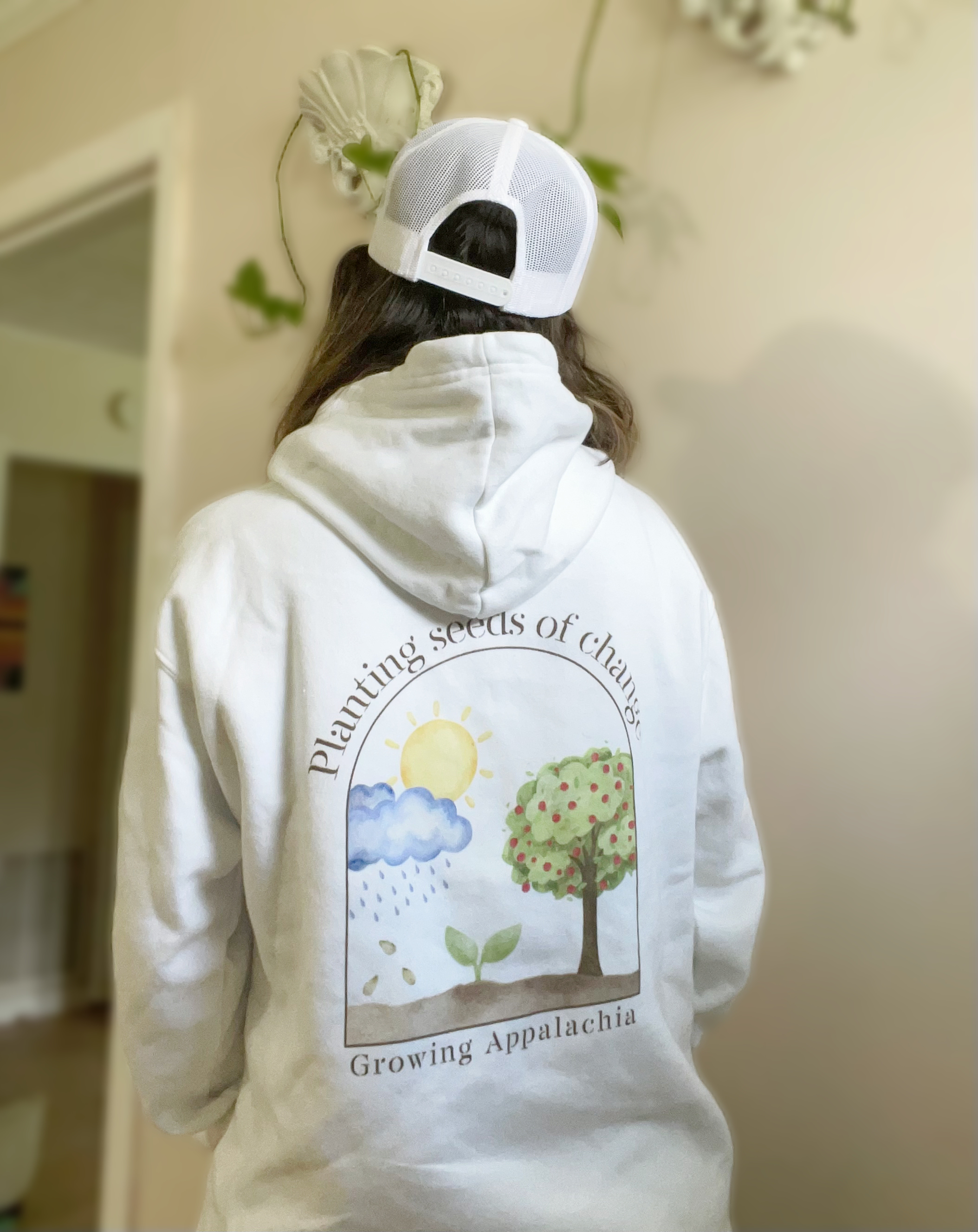 "Seeds of change" hoody