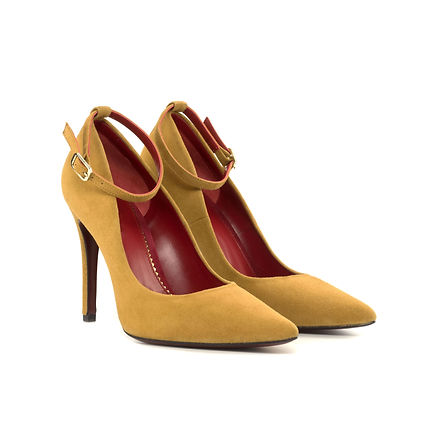 Florence 100 - Italian Suede Sand Dessert-Italian Suede Passion Red-Ang5.jpg