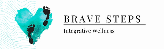 Brave Steps logo banner