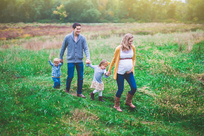 outdoor lifestyle family session in concord ma