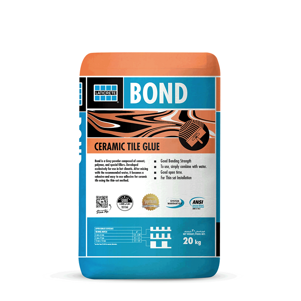 Laticrete BOND White Ceramic Tile Glue Carpet Galleria