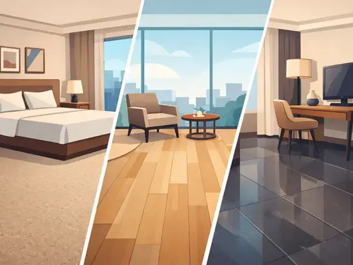 Best Flooring for Hotel Rooms: What Works