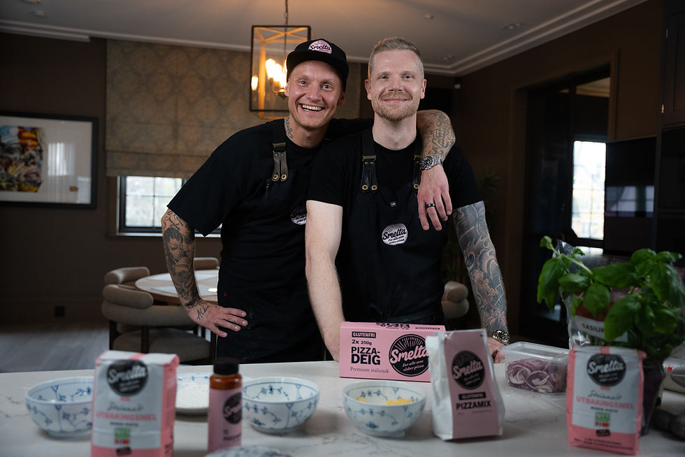 Smelta italienske matprodukter samlet til hjemmelaging