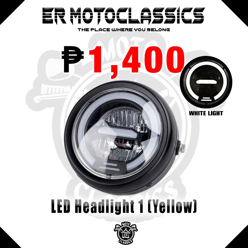 LED Headlight 1 White