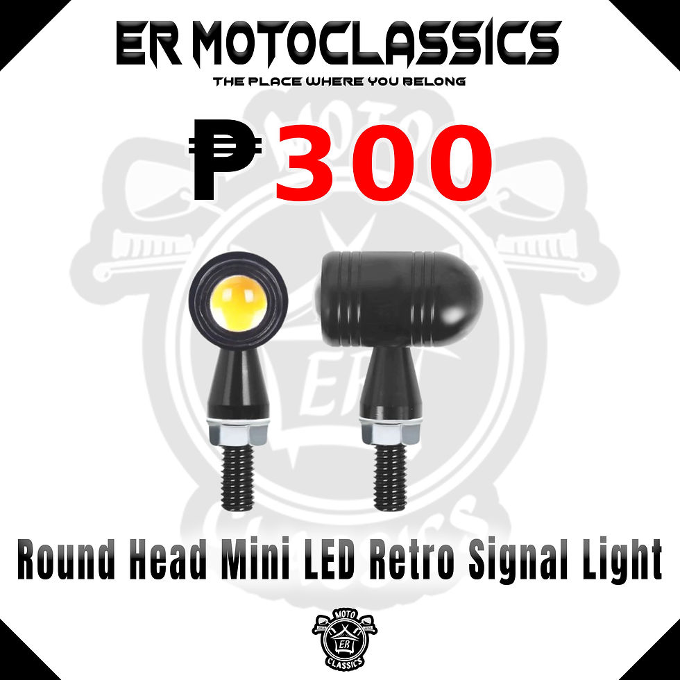 Round Head Mini LED Retro Signal Light