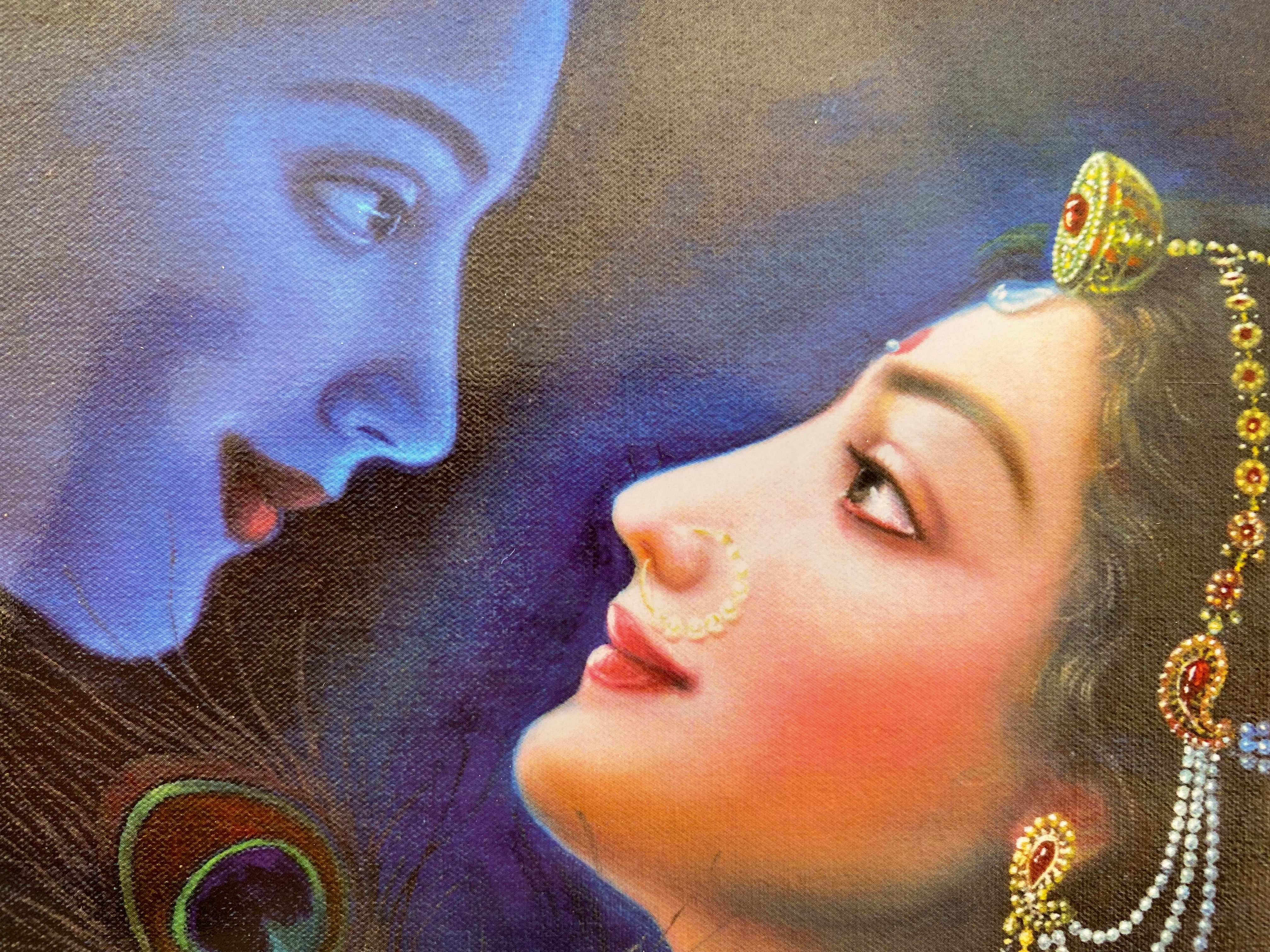 クリシュナを瞑想するラーダーラーニー