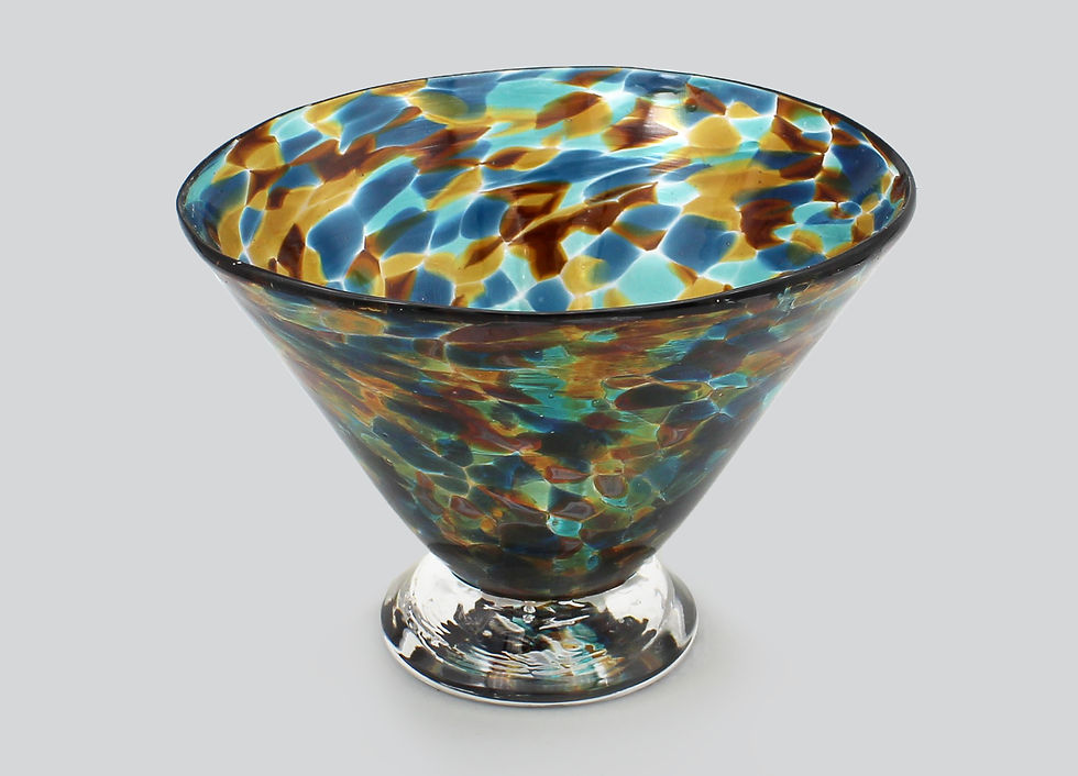 Lagoon Amber Dessert Bowl