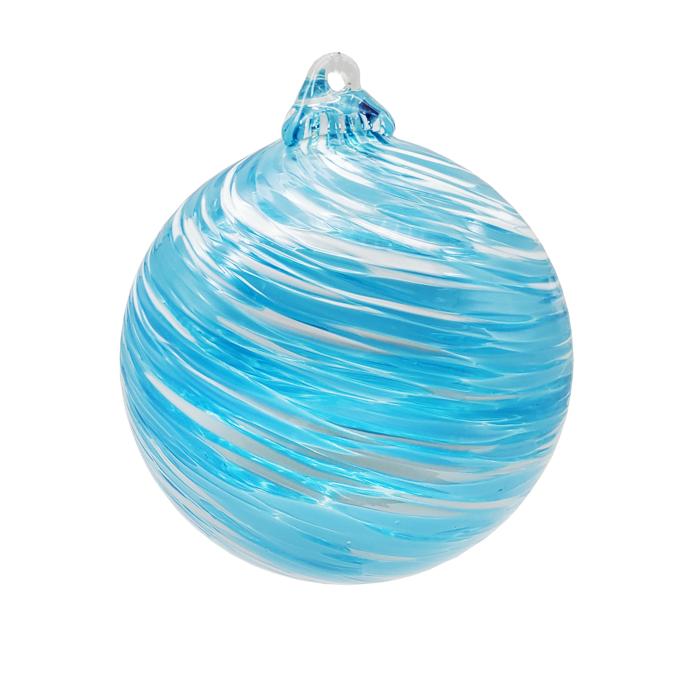 Sky Blue Swirling  Friendship Ball