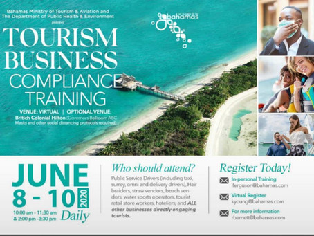Tourism Business Compliance Training - June 8-10 2020