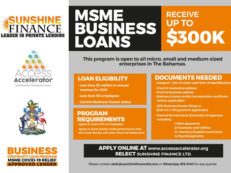Business Continuity Loan Program - MSME Covid-19 Relief