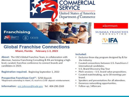GLOBAL FRANCHISE CONNECTIONS | 01 FEB 2023 – 03 FEB 2023
