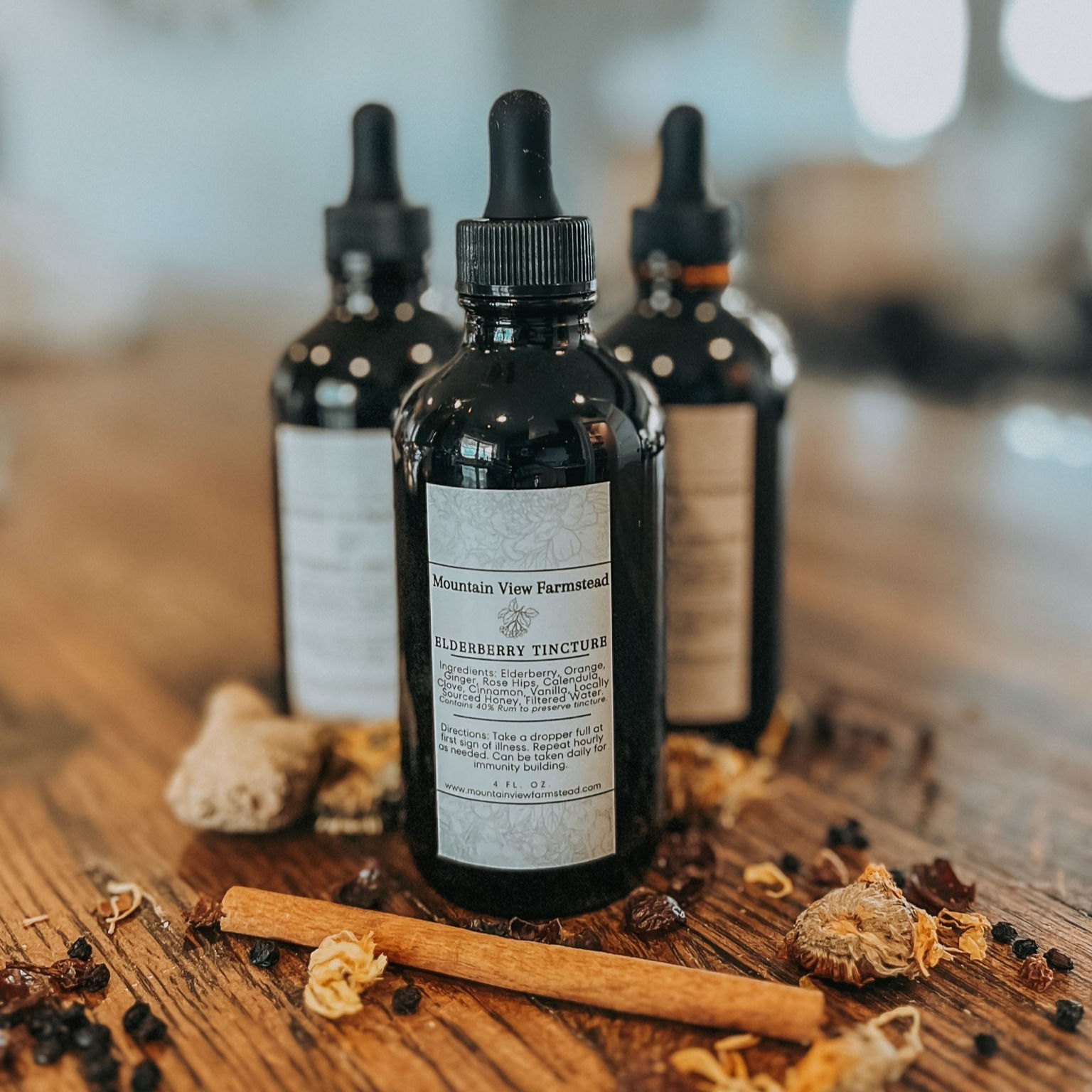 Mountain View Farmstead Best Elderberry Tincture
