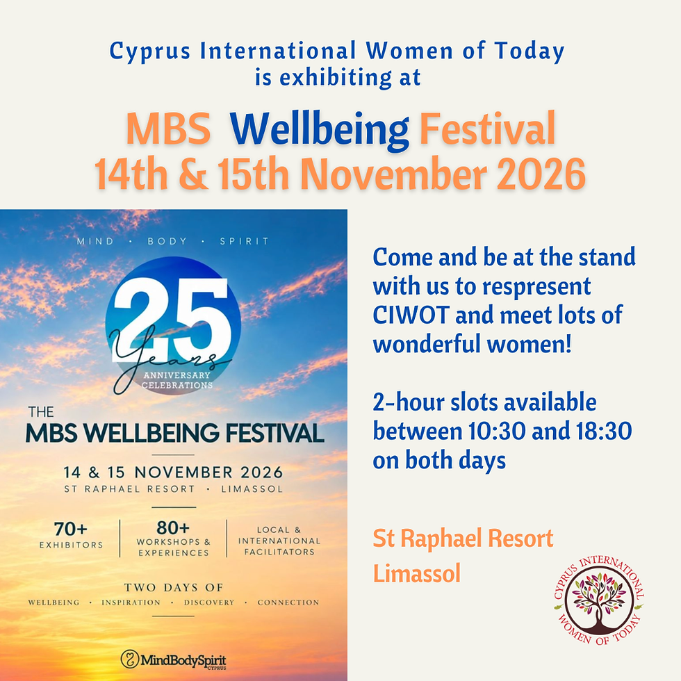 CIWOT at the Mind Body Spirit Wellbeing Festival