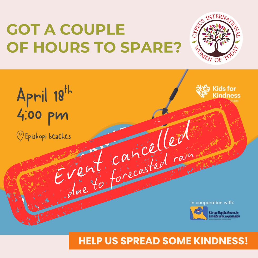 Lend a Hand, Spread Kindness! | Beach Clean Up Episkopi