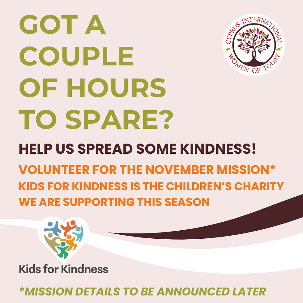 Lend a Hand, Spread Kindness! | Mission Details TBA