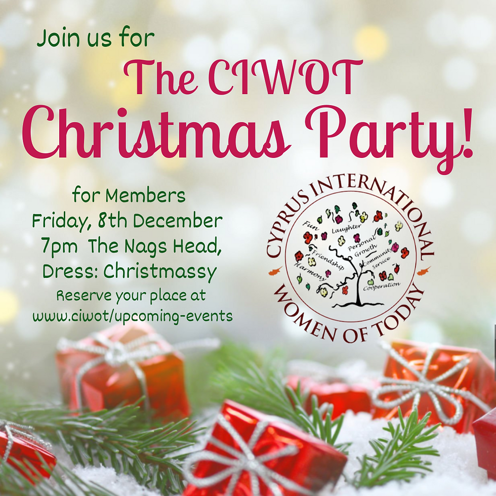 The CIWOT CHRISTMAS PARTY