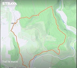 Parcours de la randonnée gourmande