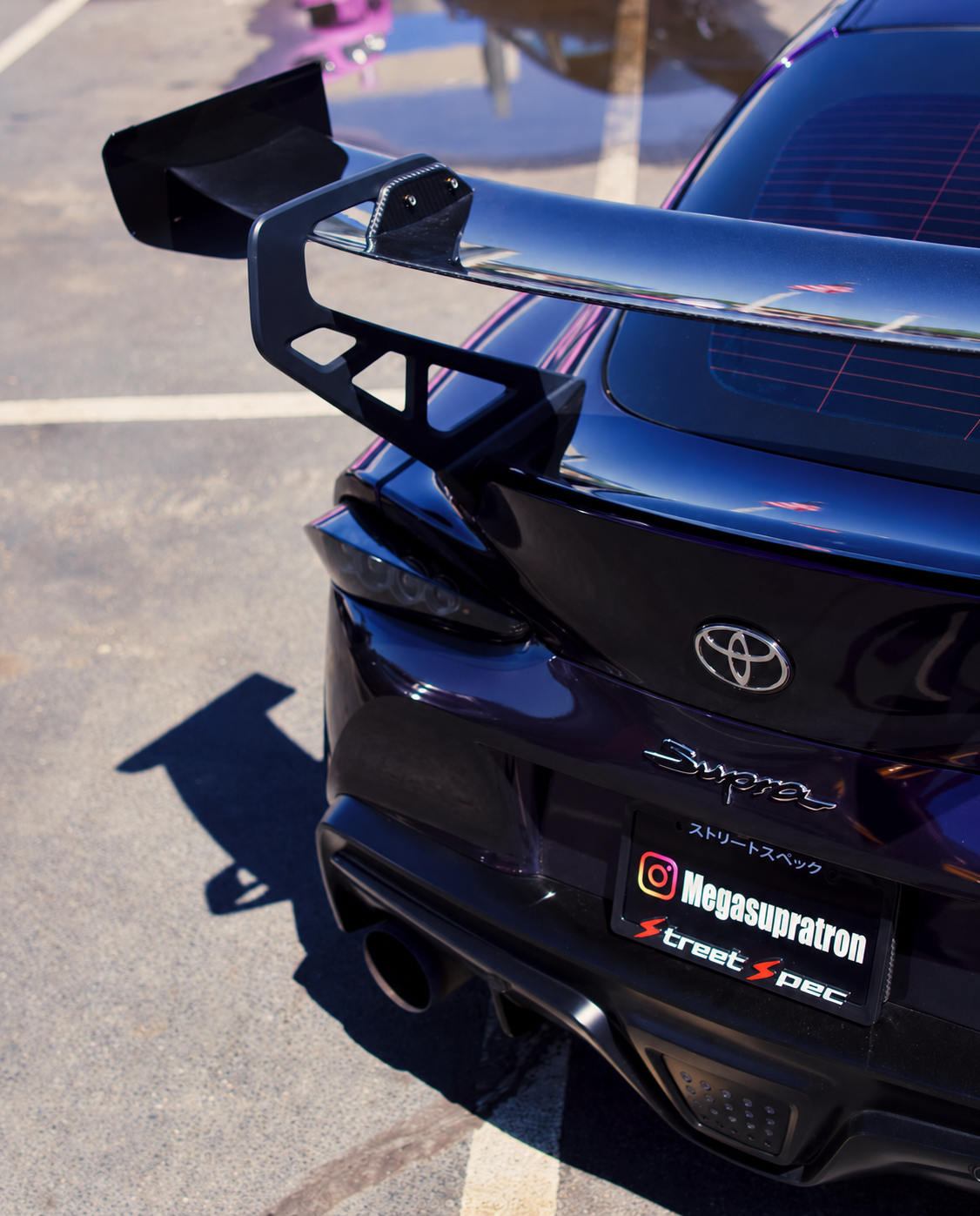 Street Spec edition · License plate frame 