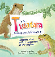 T is for tuatara by PictureBook Publishing with tuatara on the cover