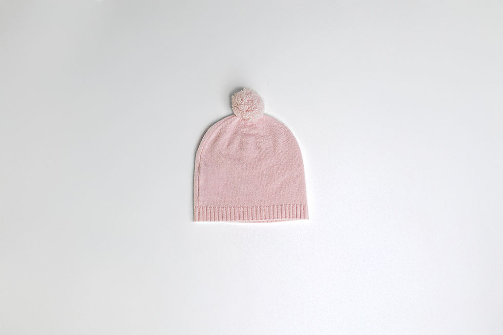 Miniature : Pochon rêve de cachemire rose