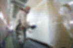 Paint shop buses