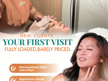 New Clients Your First Visit Fully Loaded, Barely Priced.