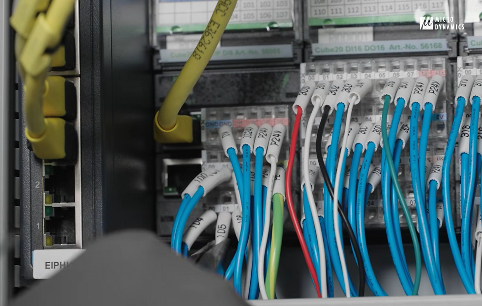 Adding IO to the rear panel of a CNC Machine