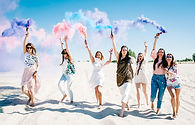 Girls with Champagne