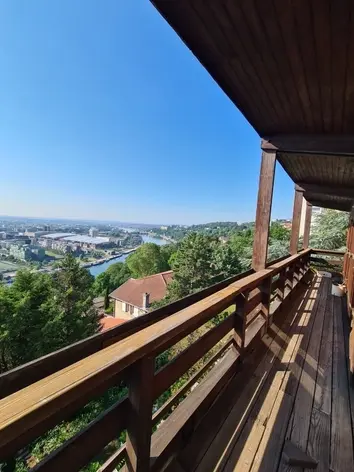 vue balcon prise plan façade