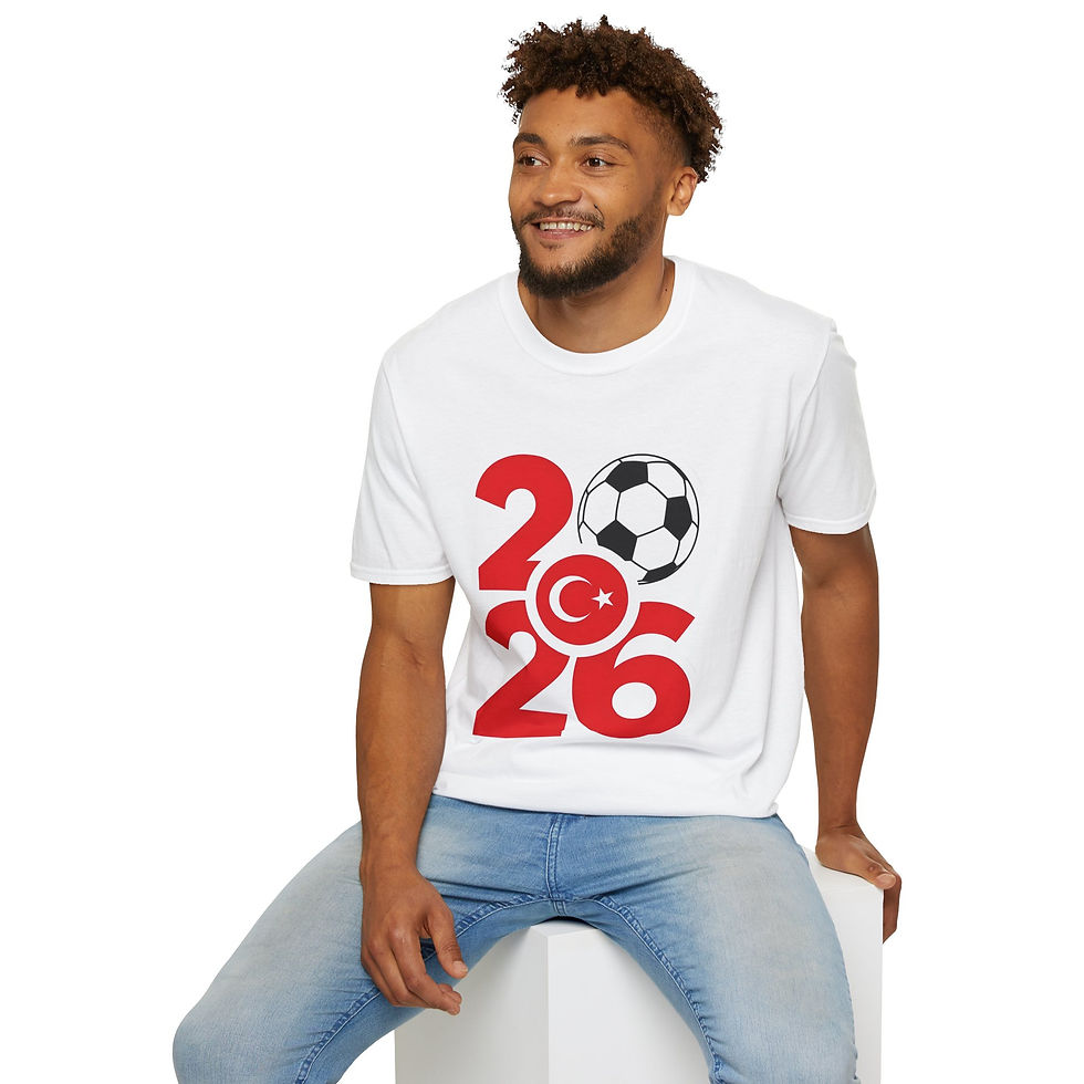 Thumbnail: 2026 Turkey Soccer T-Shirt — World Cup Football Fan Tee