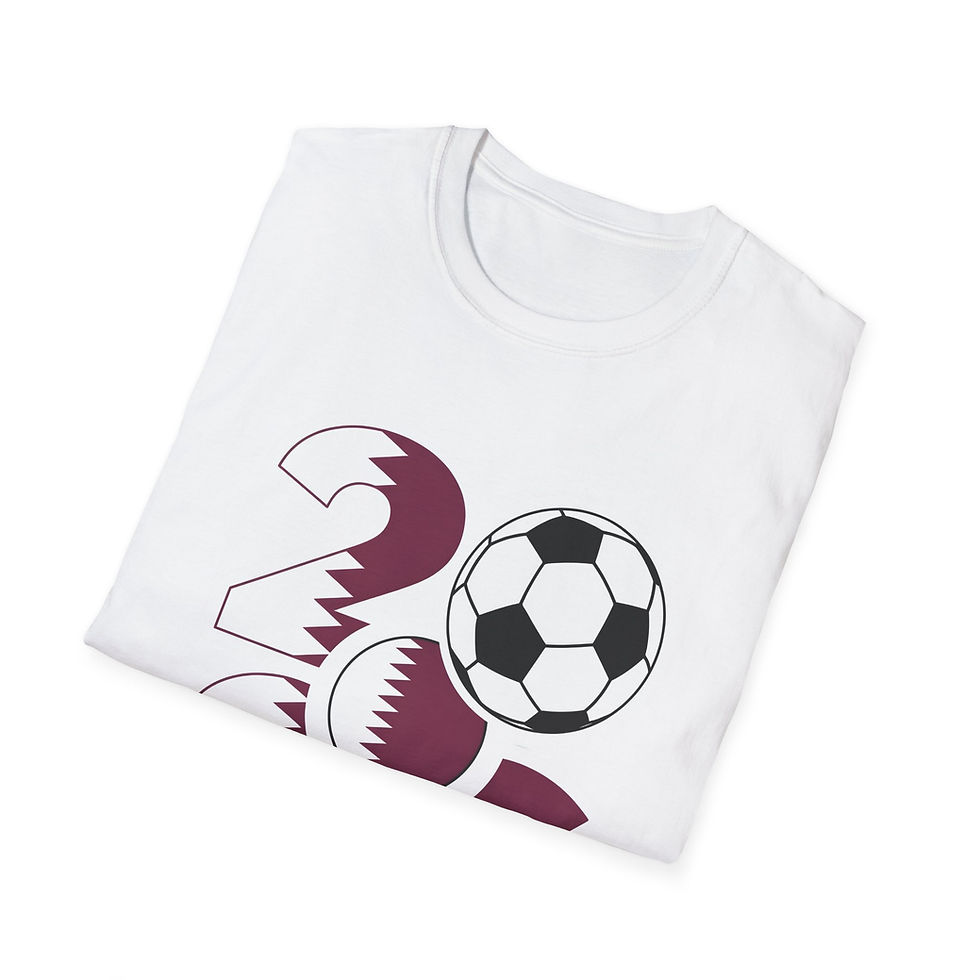Thumbnail: 2026 Qatar Soccer T-Shirt — World Cup Football Fan Tee