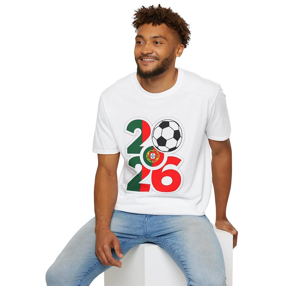 Thumbnail: 2026 Portugal Soccer T-Shirt — World Cup Football Fan Tee