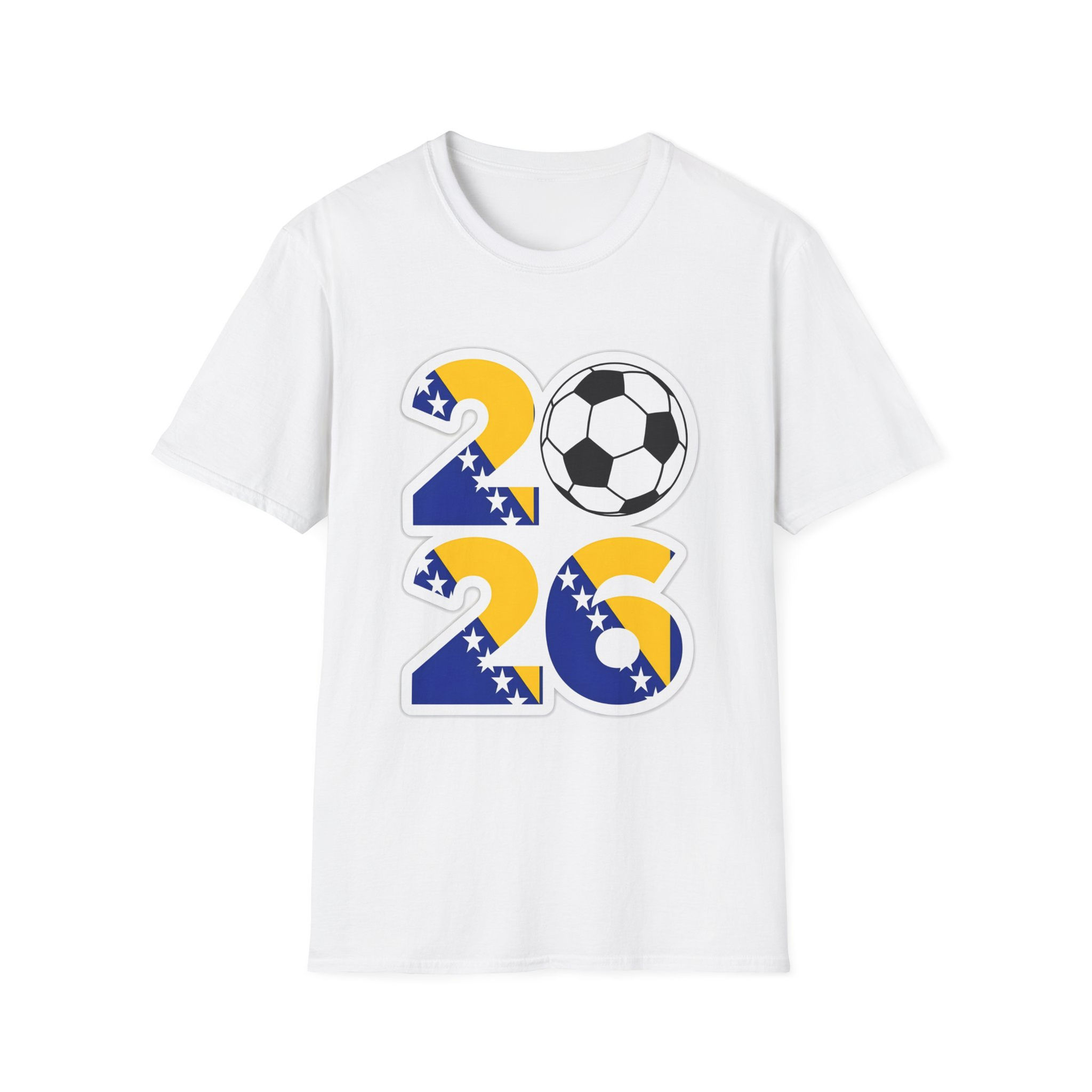 2026 Bosnia and Herzegovina Soccer T-Shirt — World Cup Football Fan Tee