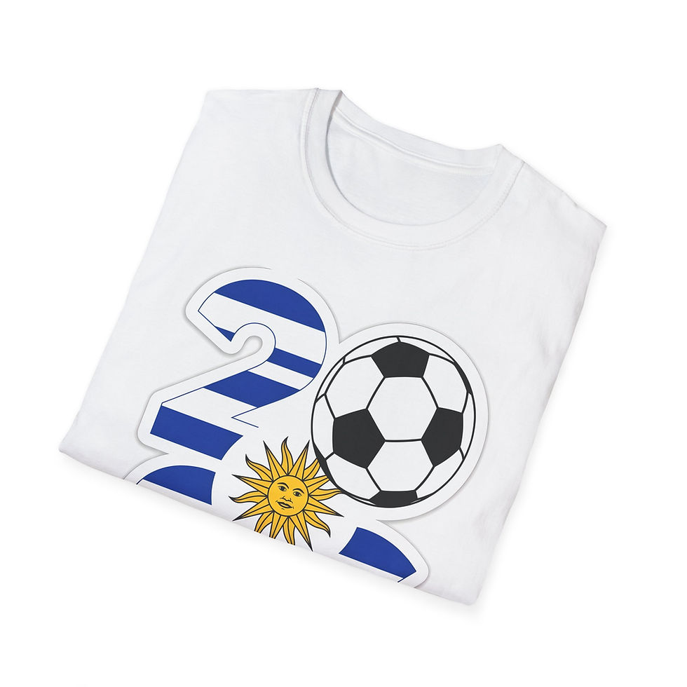 Thumbnail: 2026 Uruguay Soccer T-Shirt — World Cup Football Fan Tee