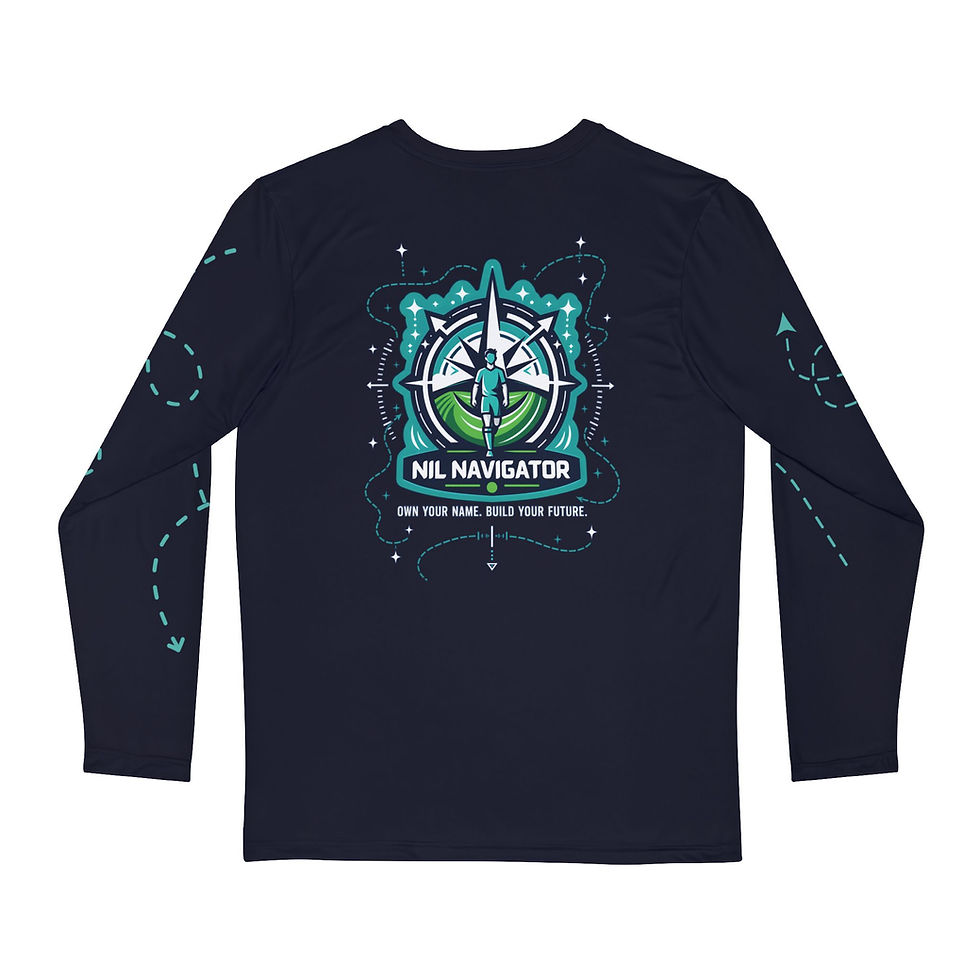 Thumbnail: Navigator Compass Long Sleeve Shirt — “Nil Navigator” Adventure Tee