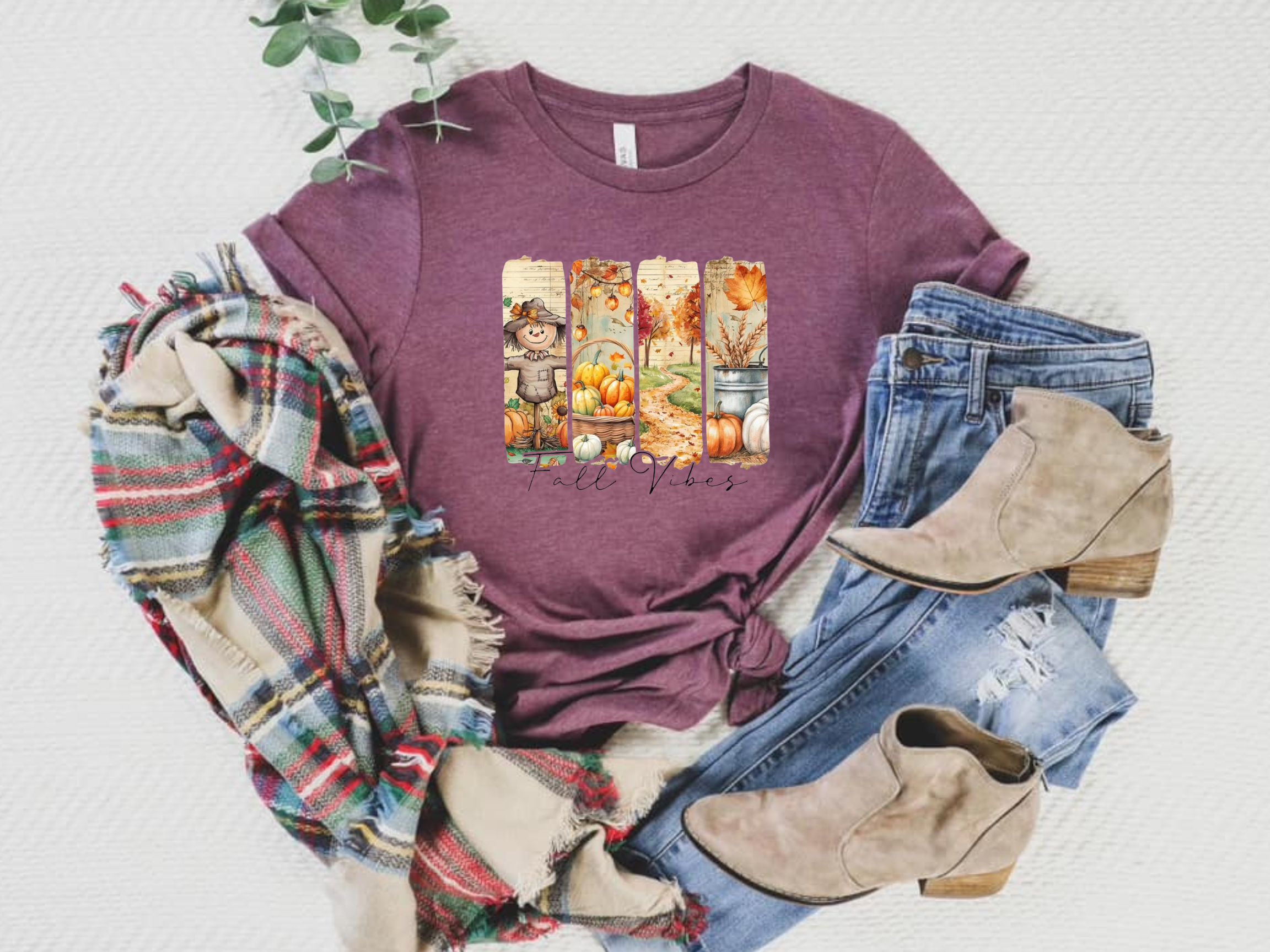 Fall vibes watercolor