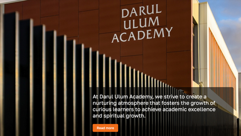 Darul Ulum Academy Web Development | Click Vibe Melbourne