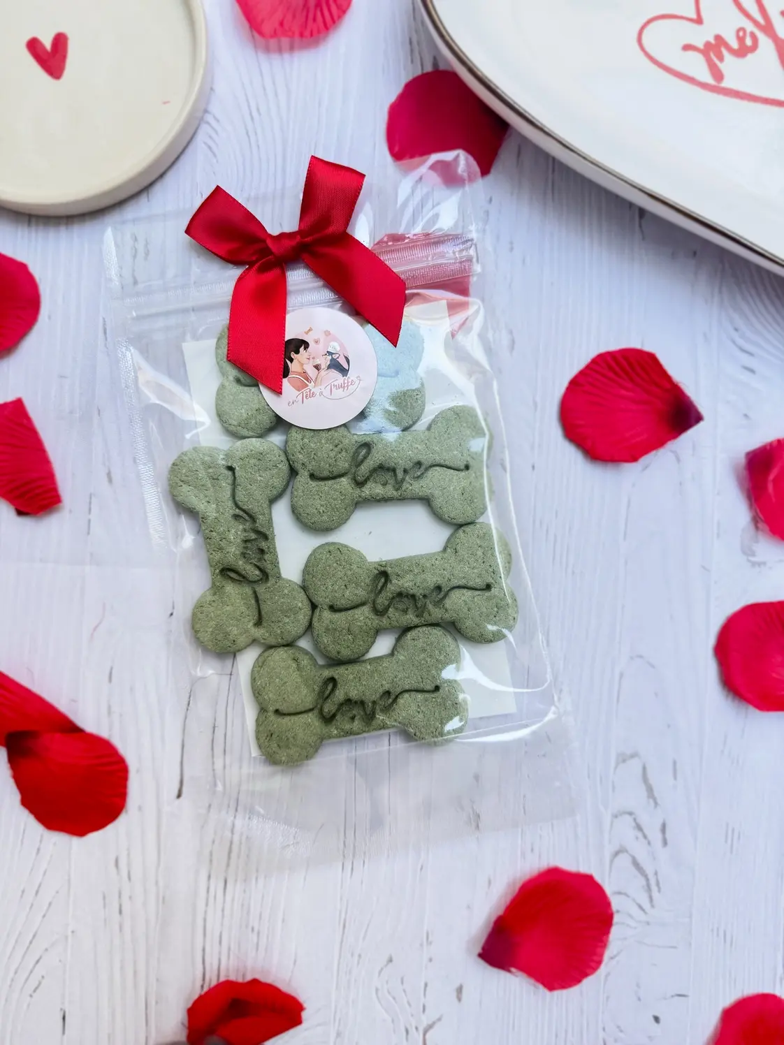 Biscuits artisanaux pour chien à la sardine - Love Bones