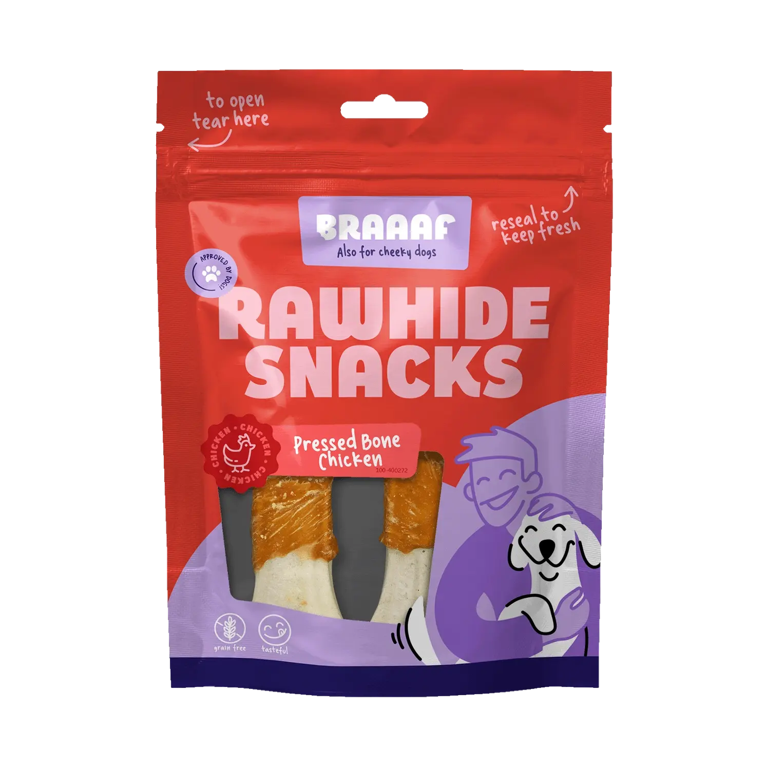 Os pressé au poulet - Braaaf