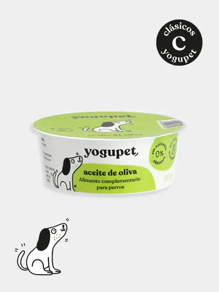 Yaourt sans lactose pour chien - Huile d'olive 🫒 - Yogupet